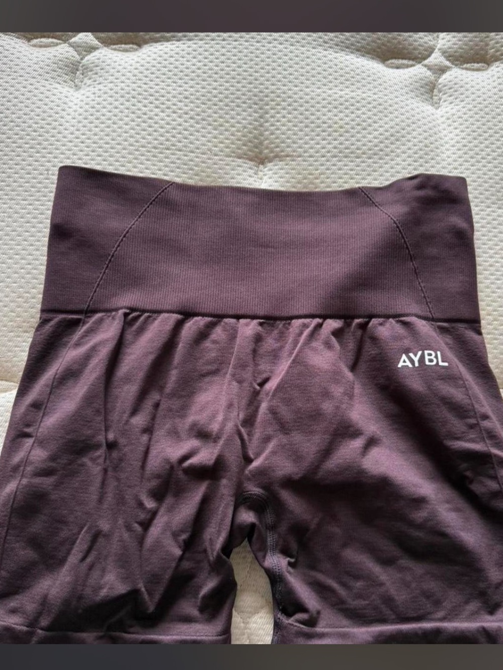 AYBL Kids Wide-Waist Purple Active Shorts
